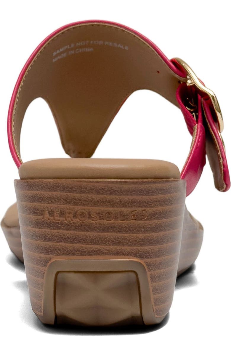 Aerosoles Izola Wedge Flip Flop, Alternate, color, Magenta