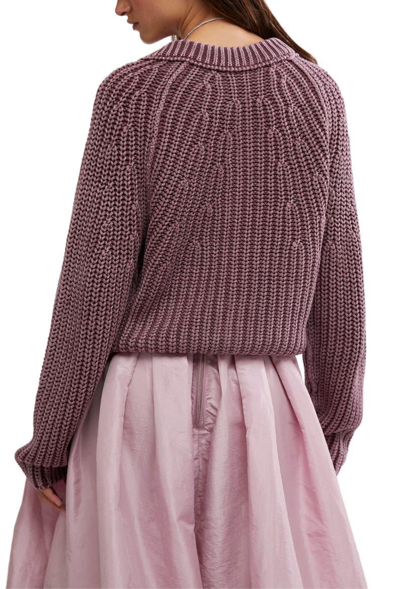 Sweet Nothing Cotton Cardigan, Alternate, color, MOONSCAPE