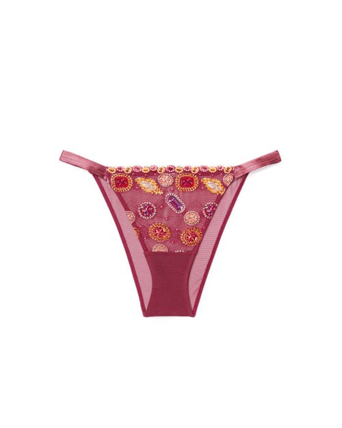 Adore Me Dianna Brazilian Panties In Brown