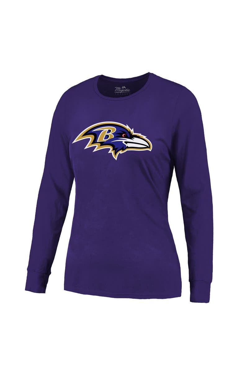 Majestic Threads Women's Majestic Threads Derrick Henry Purple Baltimore Ravens Name & Number Long Sleeve T-Shirt, Alternate, color, Purple