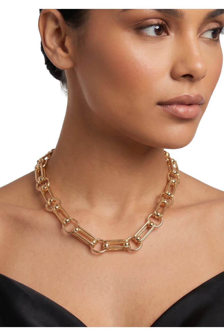 Lalita Link Chain, Alternate, color, Gold