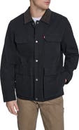Levi's Corduroy Collar Cotton Canvas Jacket