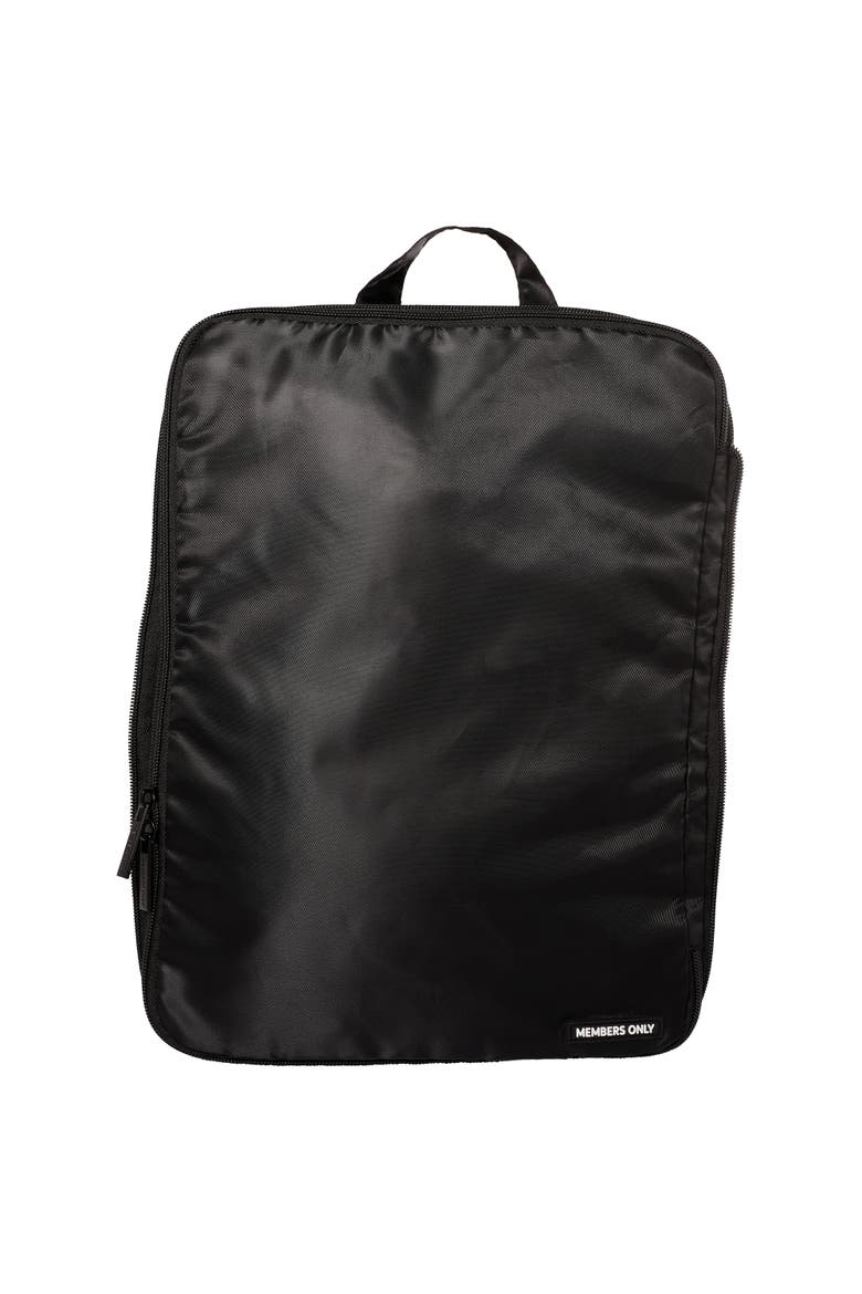 Compact Travel Organizer Bag, Main, color, Black