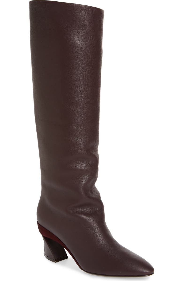 FERRAGAMO Salvatore Ferragamo Antea Slouchy Knee High Boot, Main, color,