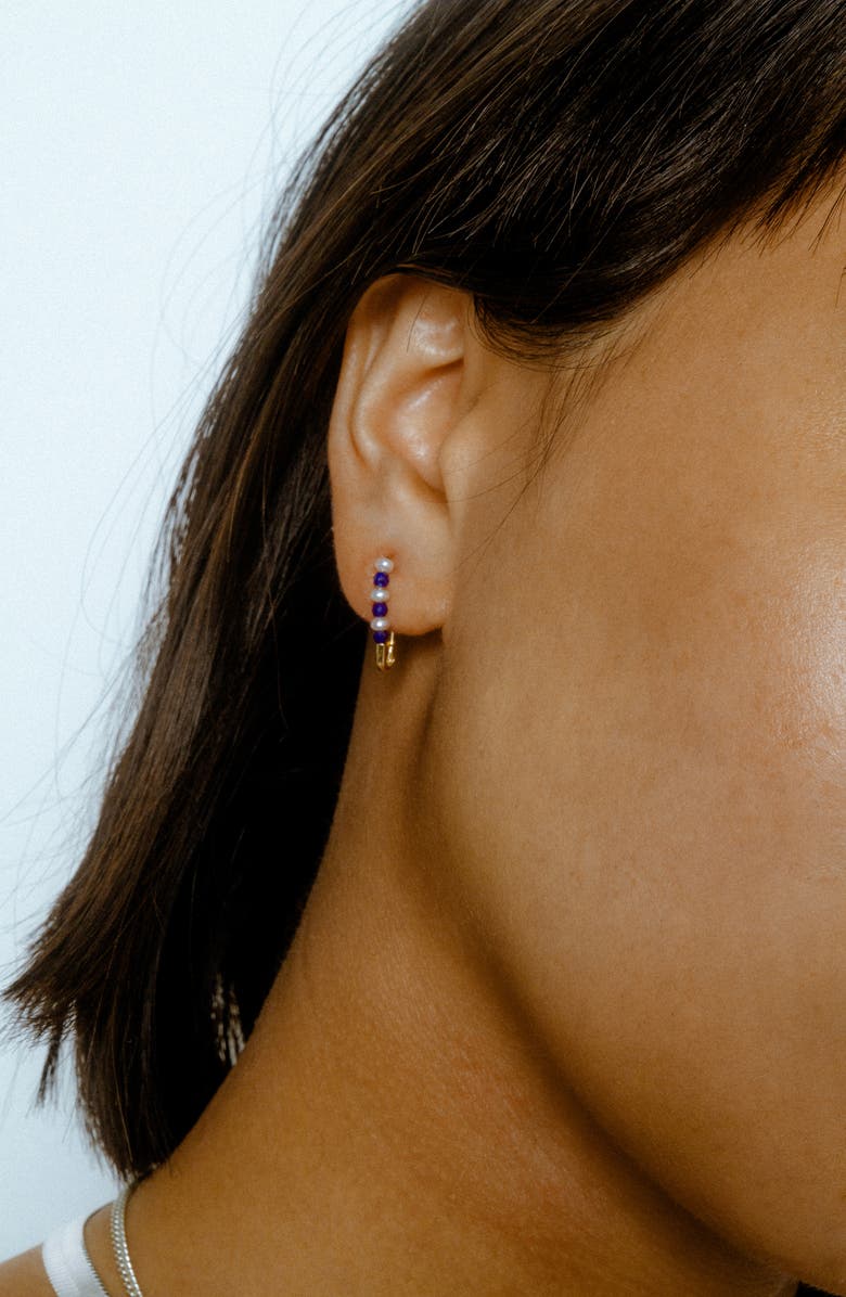 Loren Stewart Friendship Safety Pin Earring, Alternate, color, 