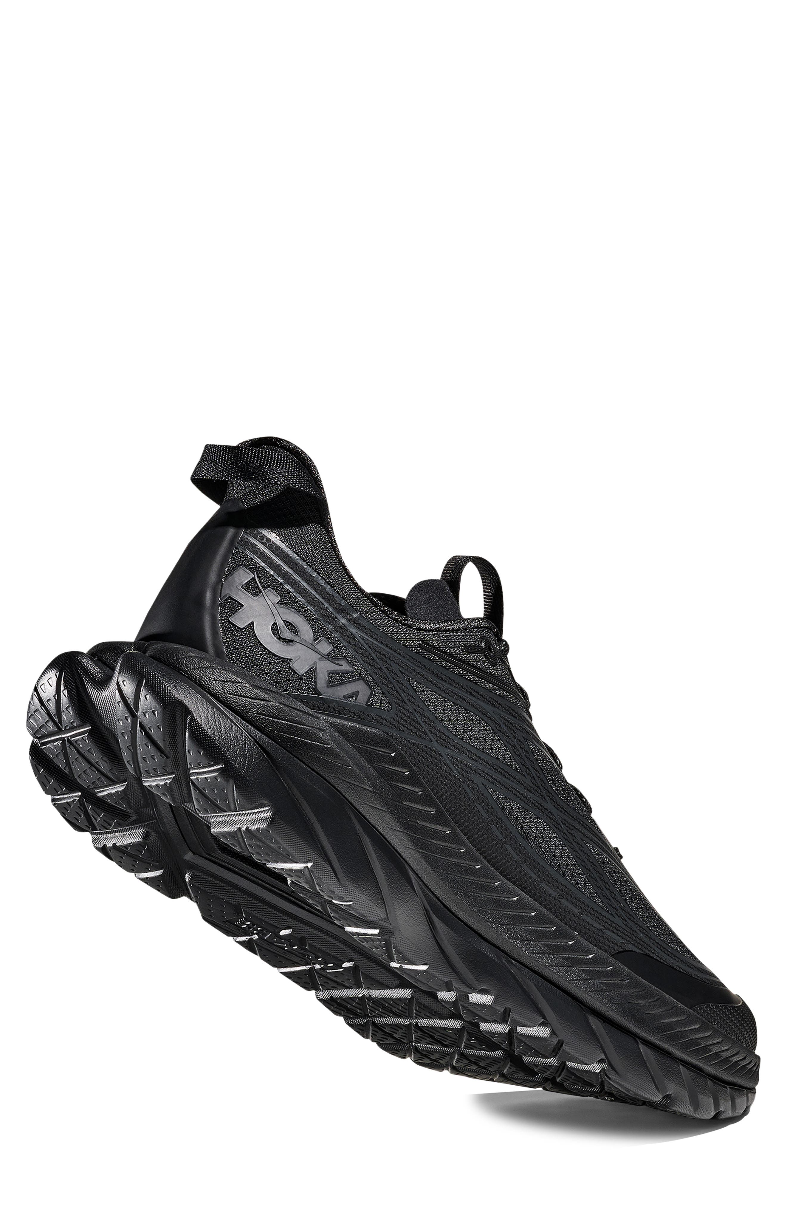 HOKA Mach Remastered Sneaker, Alternate, color, Obsidian / Obsidian