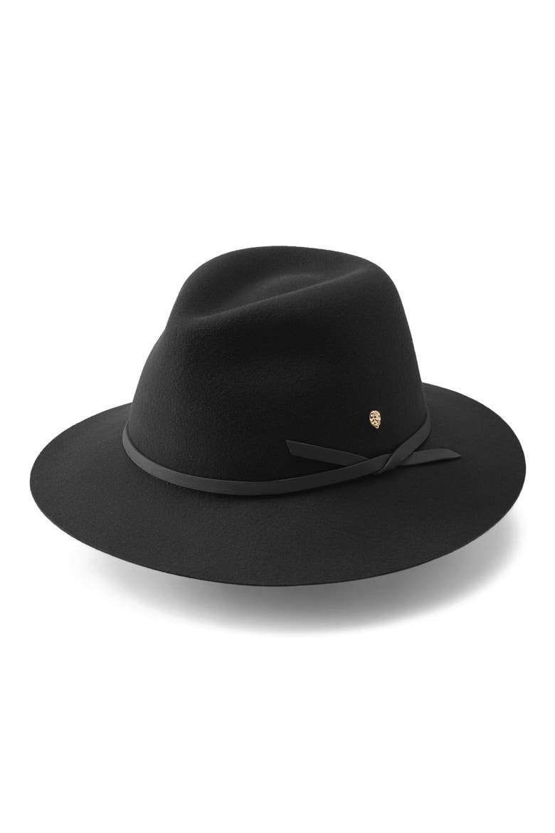Carly Wool Fedora, Main, color, BLACK