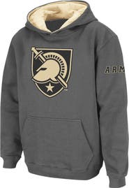 STADIUM ATHLETIC Youth Charcoal Army Black Knights Big Logo Pullover Hoodie
