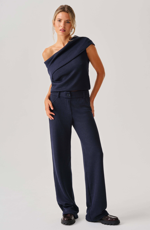 Leman Mercer Margot Pant In Blue