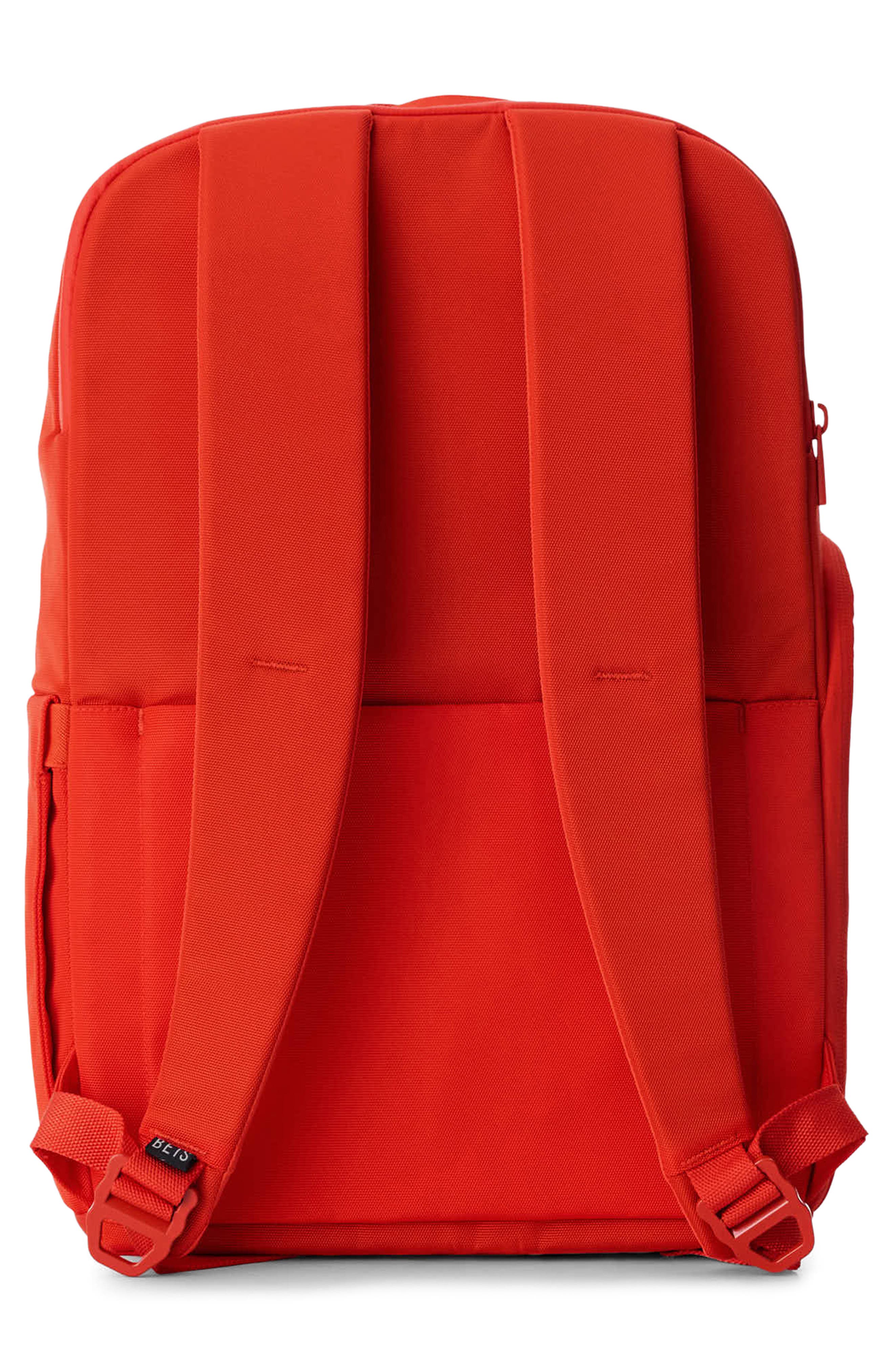 The Pro Travel Backpack, Alternate, color, FLAME