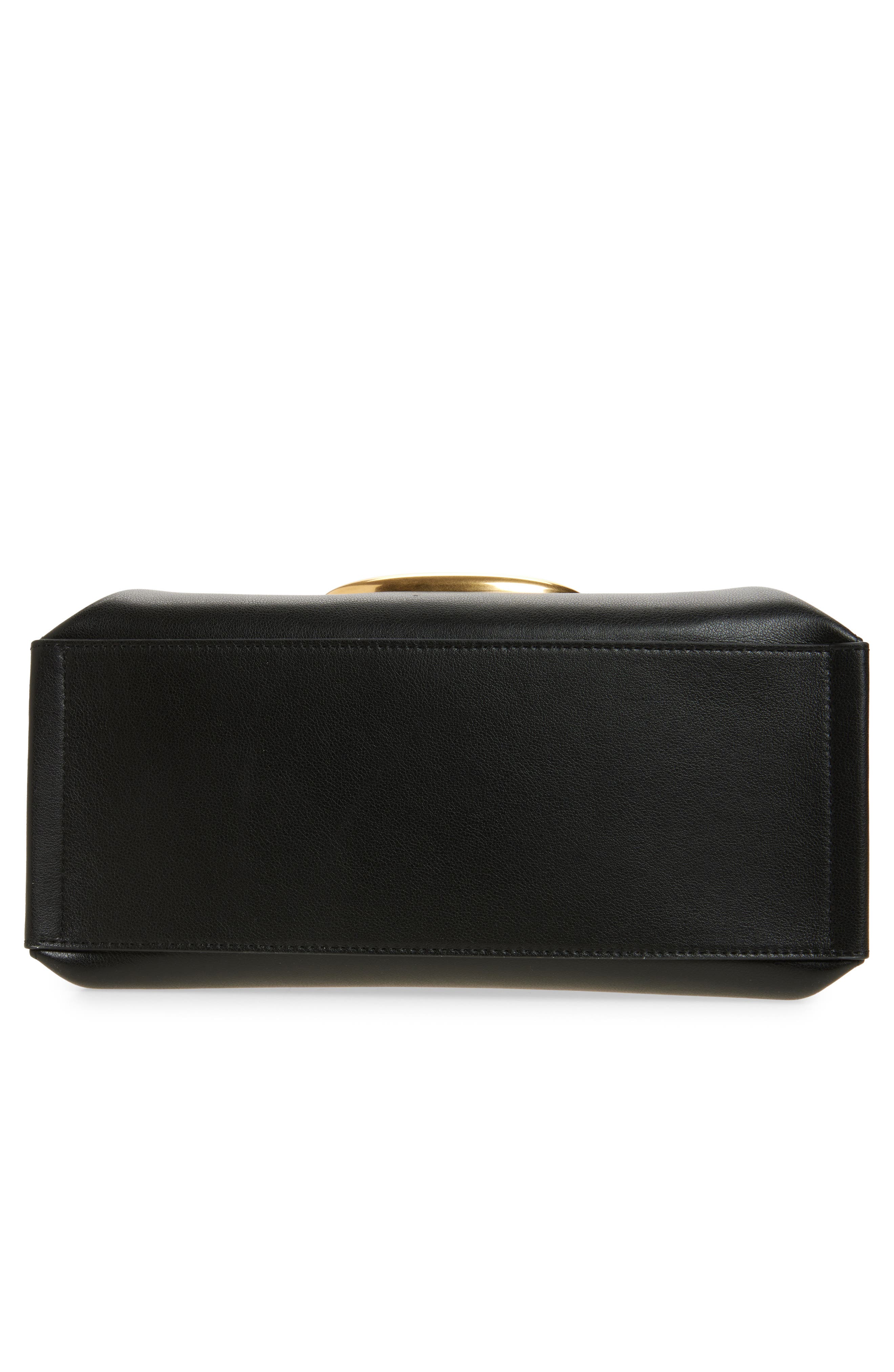 Wandler Veneto Leather Shoulder Bag, Alternate, color, Black 3200