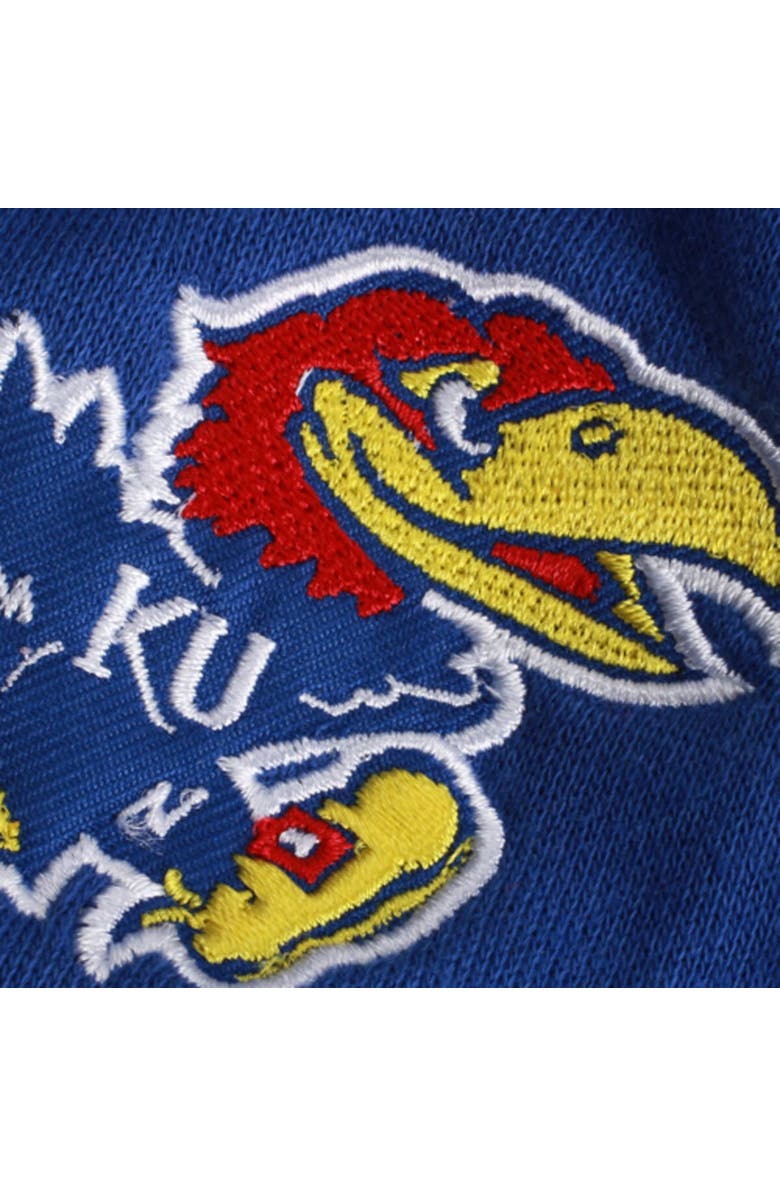 COLOSSEUM Women's Stadium Athletic Royal Kansas Jayhawks Arched Name Full-Zip Hoodie, Alternate, color, Royal