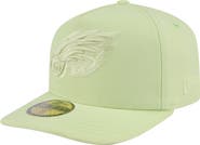 New Era Men's New Era Green Philadelphia Eagles Color Pack A-Frame 59FIFTY Fitted Hat