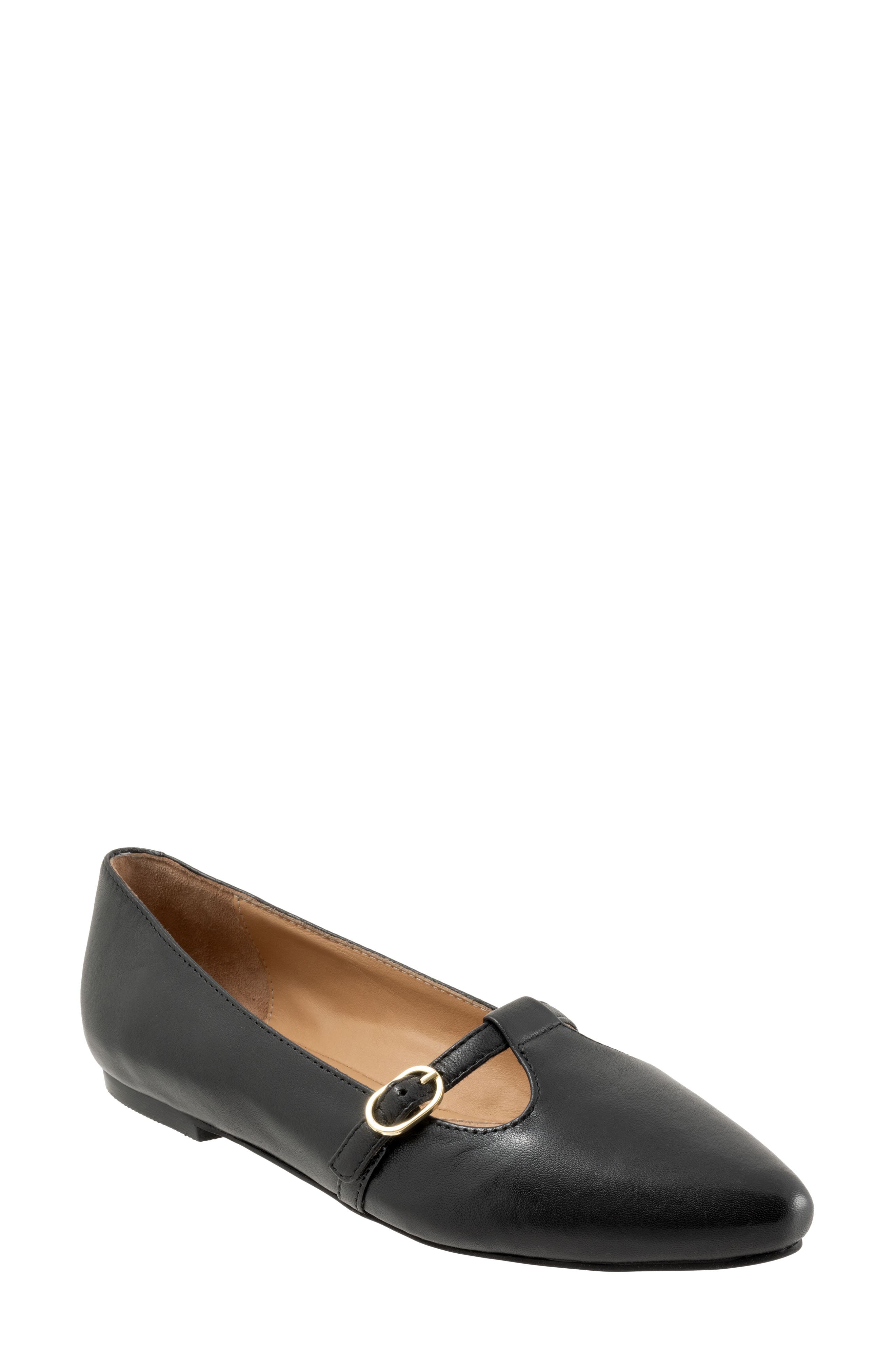 Evie Mary Jane Flat, Main, color, BLACK