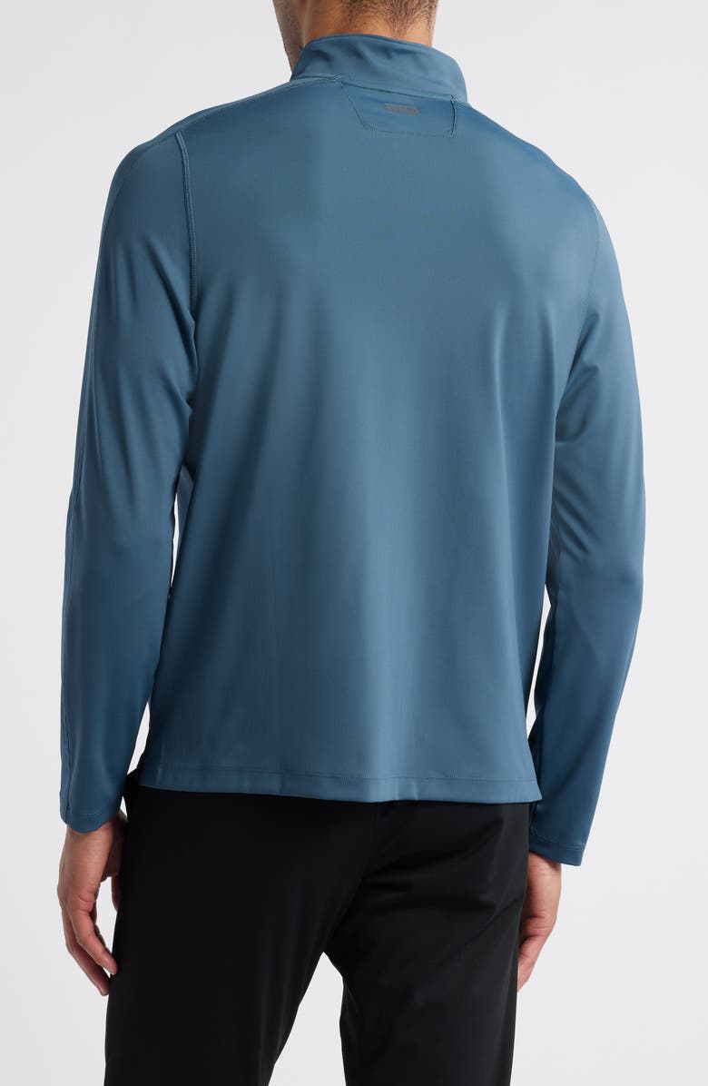 Rhone Rise Quarter Zip Pullover, Alternate, color, Dark Teal