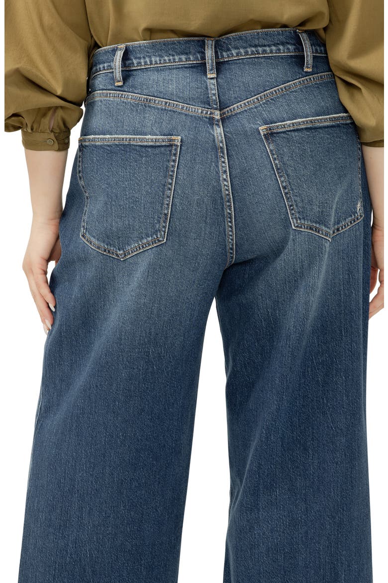 Be Easy Crop Wide Leg Jeans, Alternate, color, THELMA