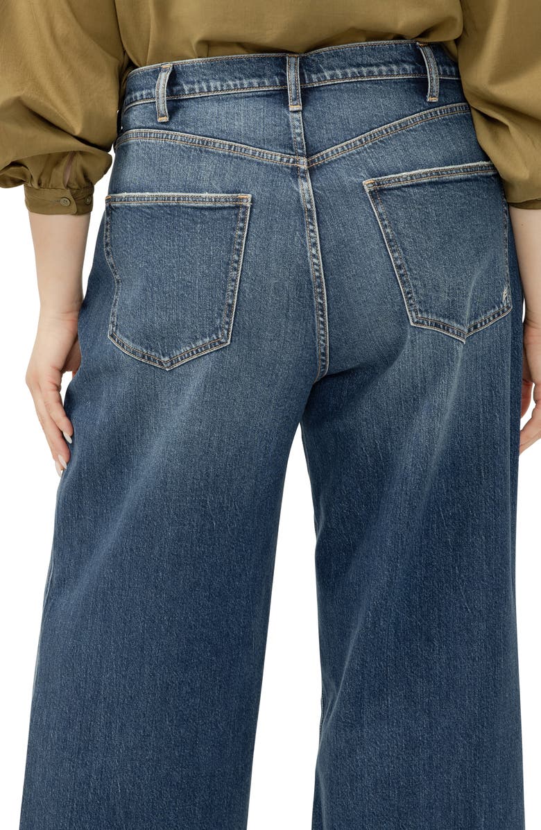 Silver Jeans Co. Be Easy Crop Wide Leg Jeans, Alternate, color, Thelma