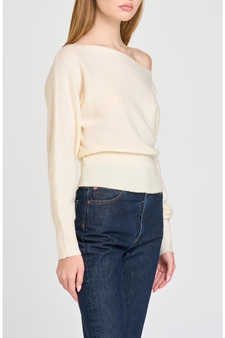 Annelisa Boatneck Sweater, Alternate, color, IVORY