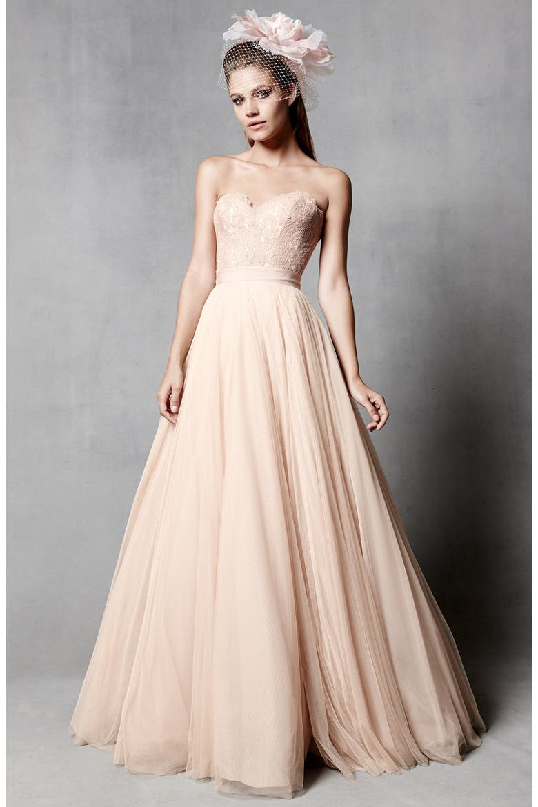 Ahsan Tulle Skirt, Alternate, color, ROSE QUARTZ/ ROSE GLOW