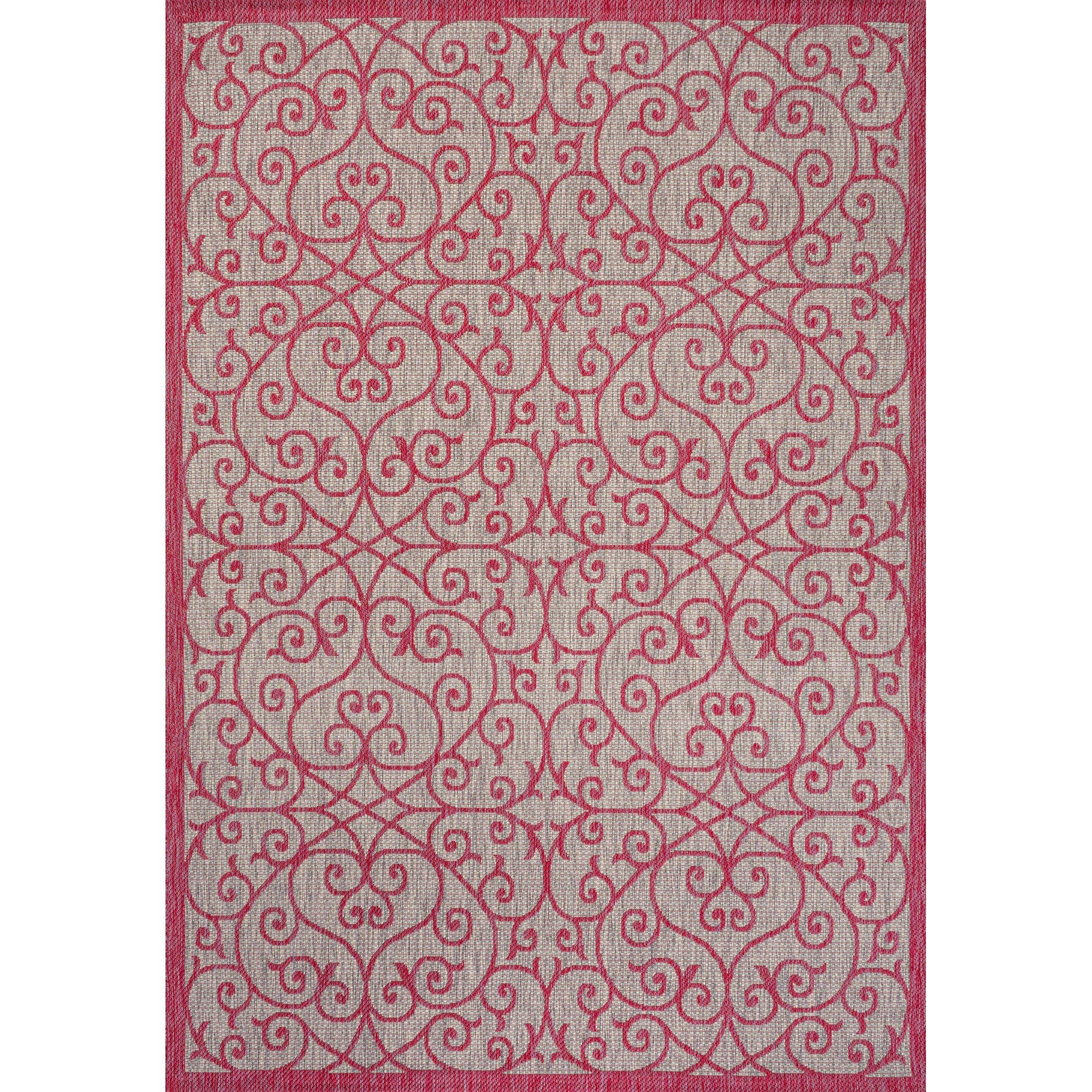 Light Gray/Fuchsia