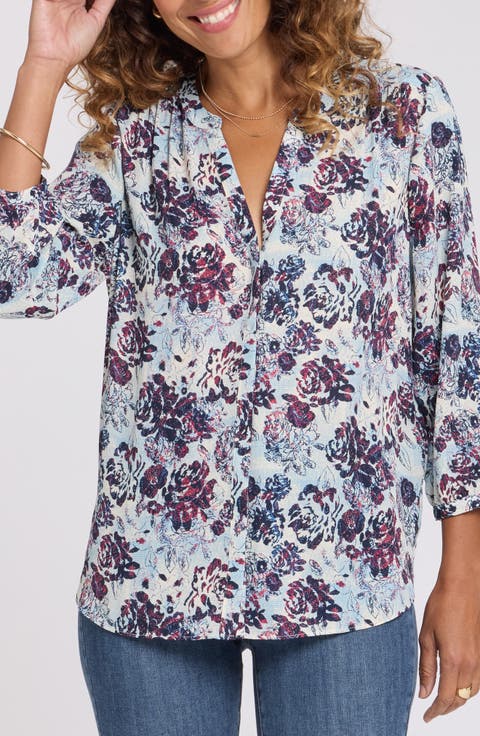 Pintuck Top