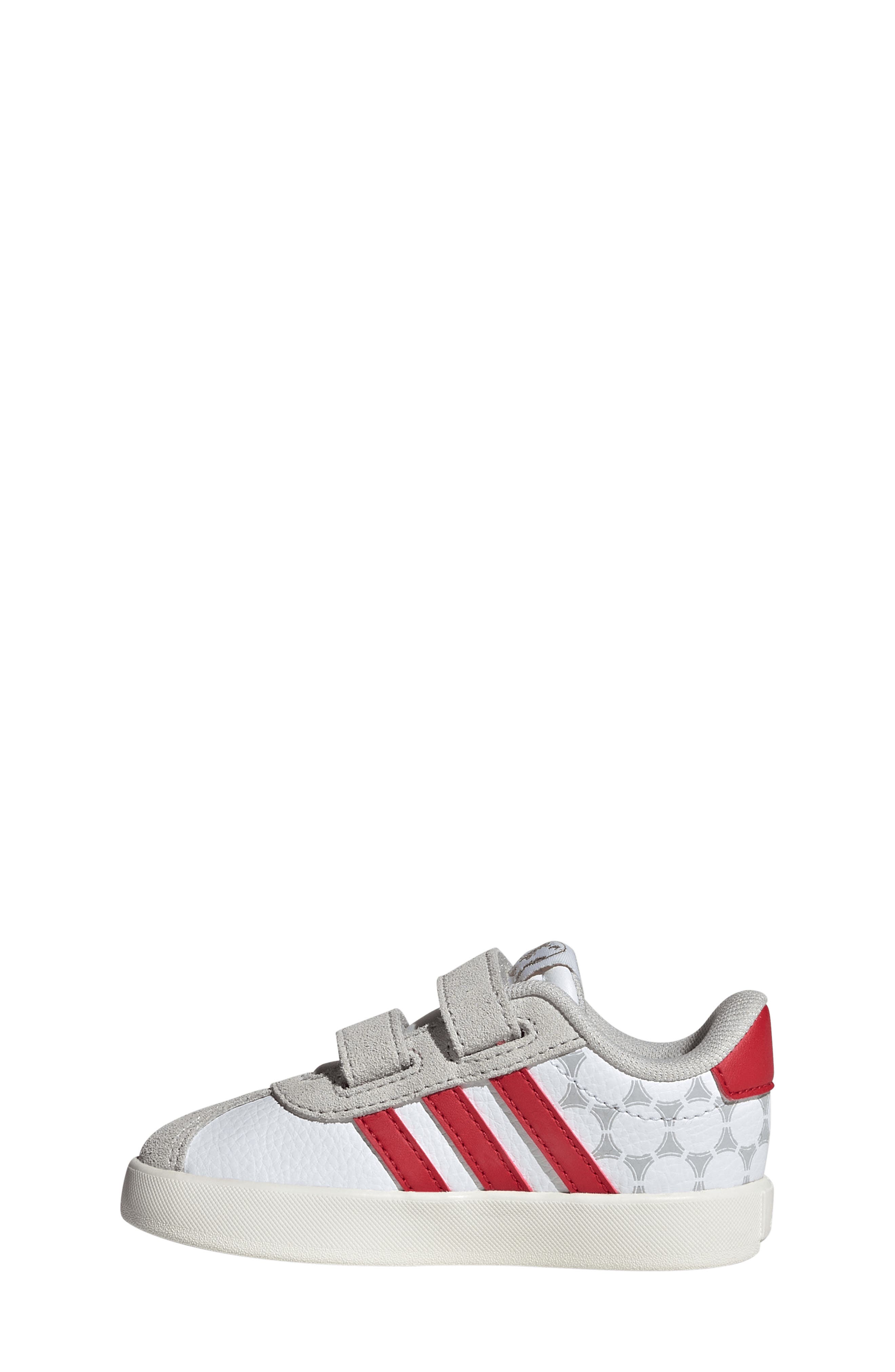 Kids' VL Court 3.0 Sneaker, Alternate, color, WHITE/ COLLEGE RED/ OFF WHITE