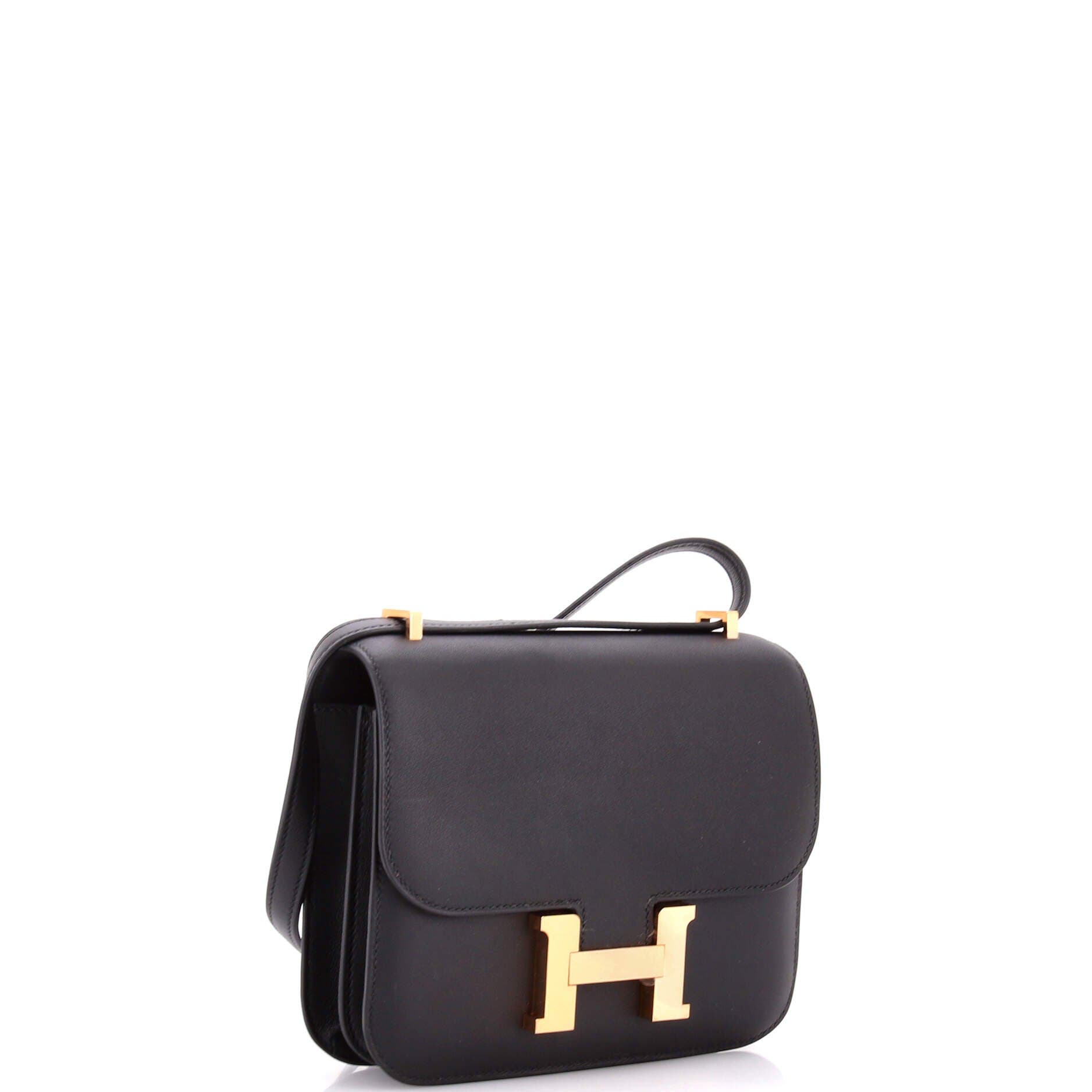 Pre-Owned Hermes Constance Bag Swift 18, Alternate, color, Noir
