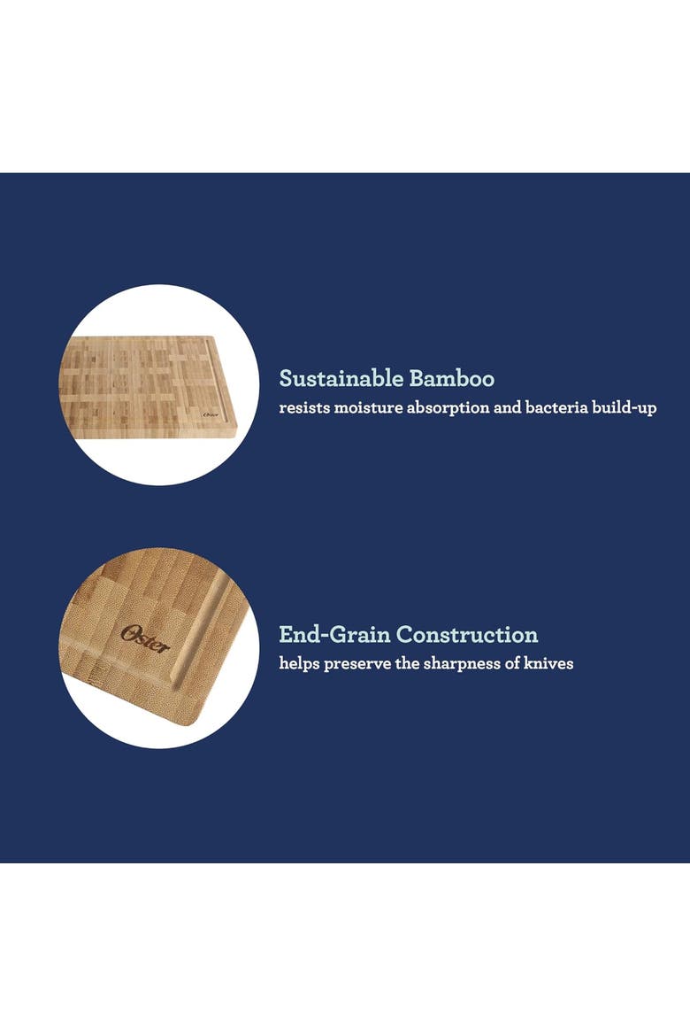 16.5 x 11.8" Rectangular End Grain Wood Cutting Board, Alternate, color, Brown