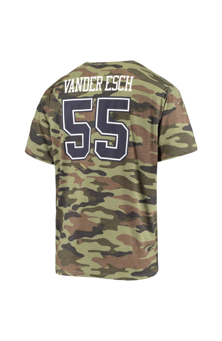 NFL Men's Leighton Vander Esch Camo Dallas Cowboys Caudron Name & Number T-Shirt, Alternate, color, 