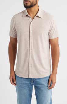 Anton Knit Button-Up Polo