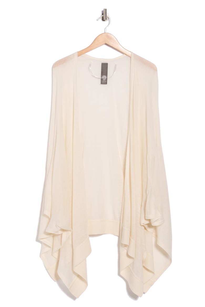 Lightweight Open Knit Topper, Alternate, color, IVORY