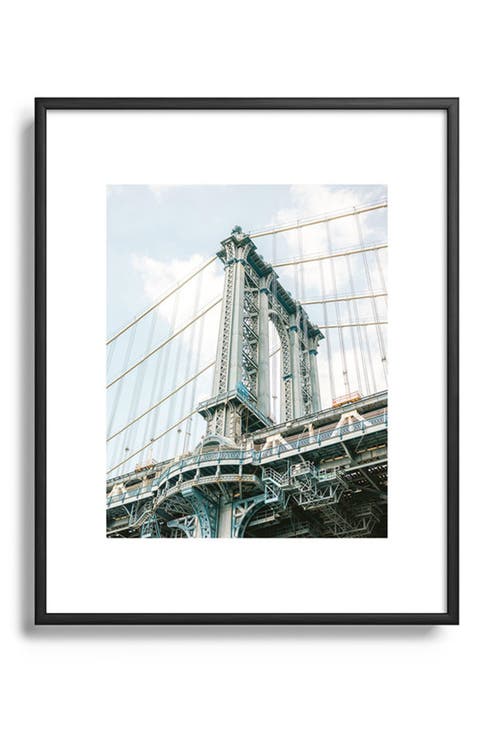 Manhattan Bridge New York City Framed Art Print