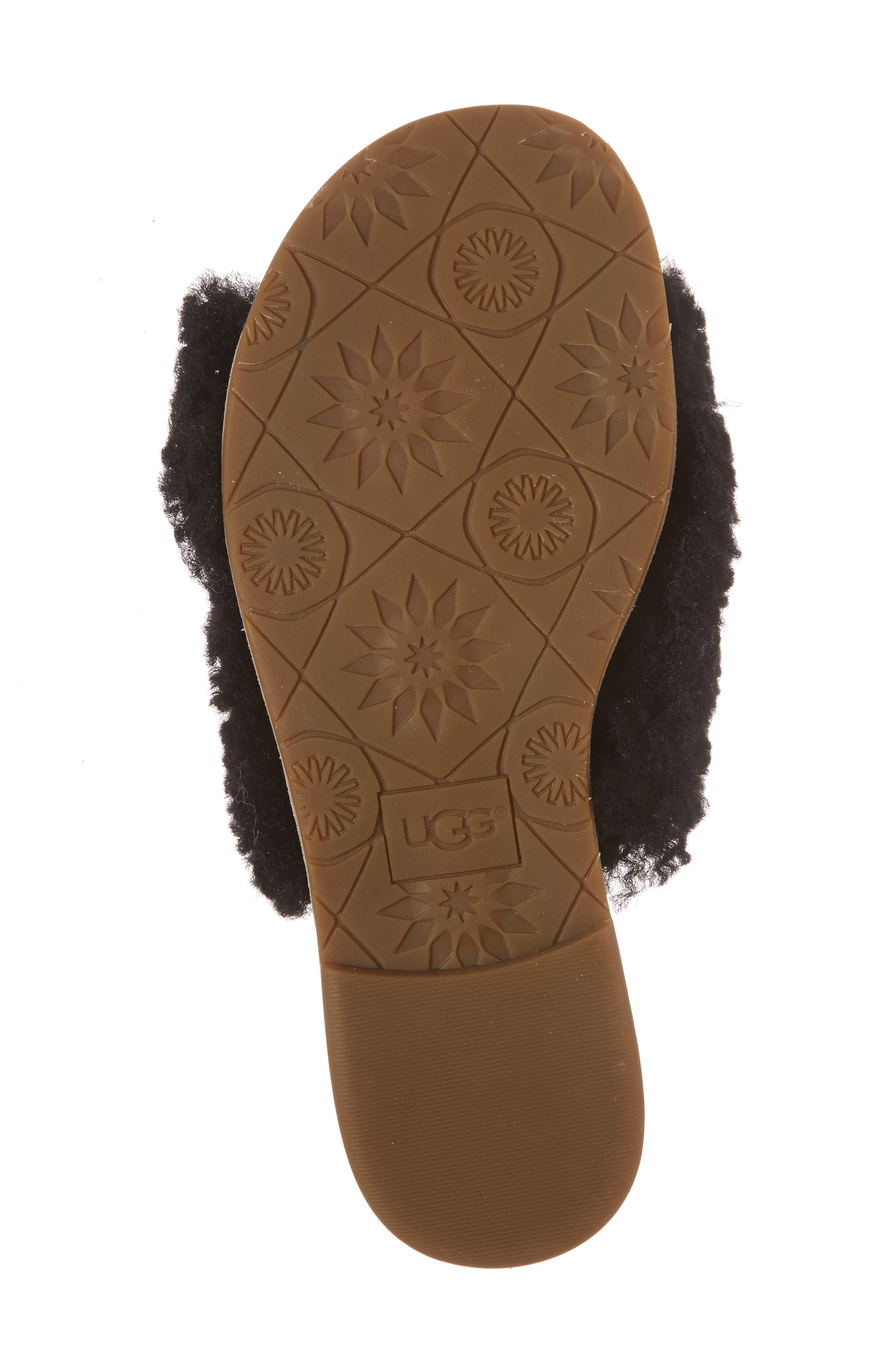 UGG<sup>®</sup> Joni Genuine Shearling Slide Sandal, Alternate, color, 
