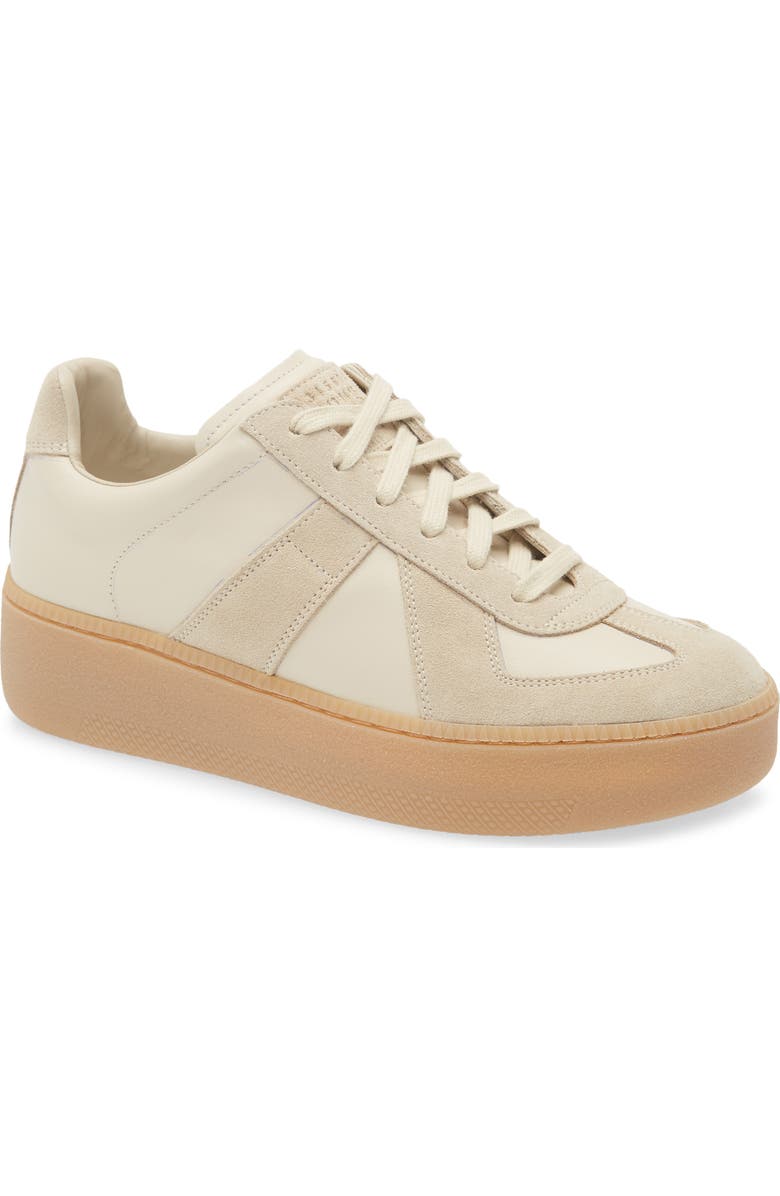 Maison Margiela Replica Platform Sneaker, Main, color, Beige