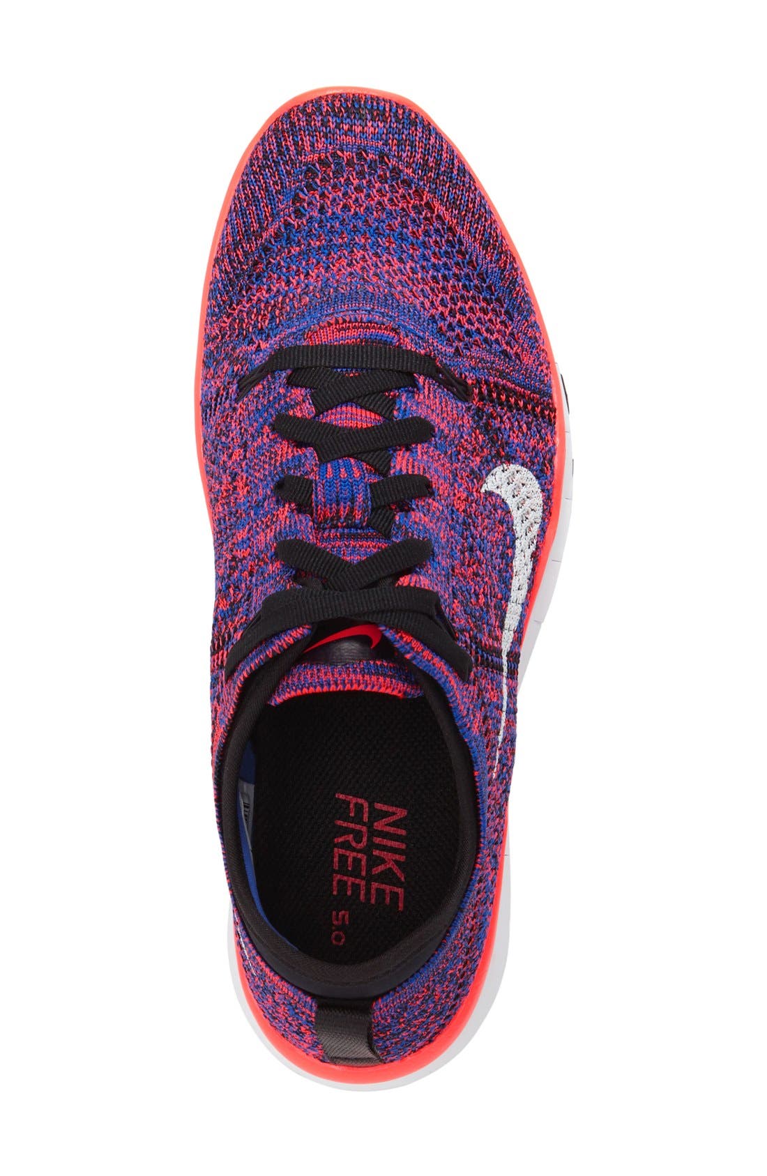 'Free Flyknit 5.0 TR' Training Shoe, Alternate, color, BLUE/ WHITE/ BLACK/ RED