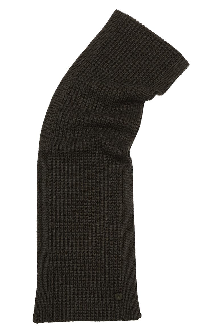 Thermal Knit Scarf, Alternate, color, CARTER GREY