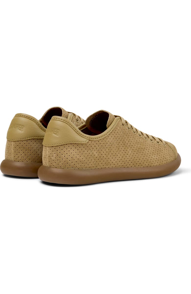 Camper Pelotas Soller Perforated Sneaker, Alternate, color, Medium Brown