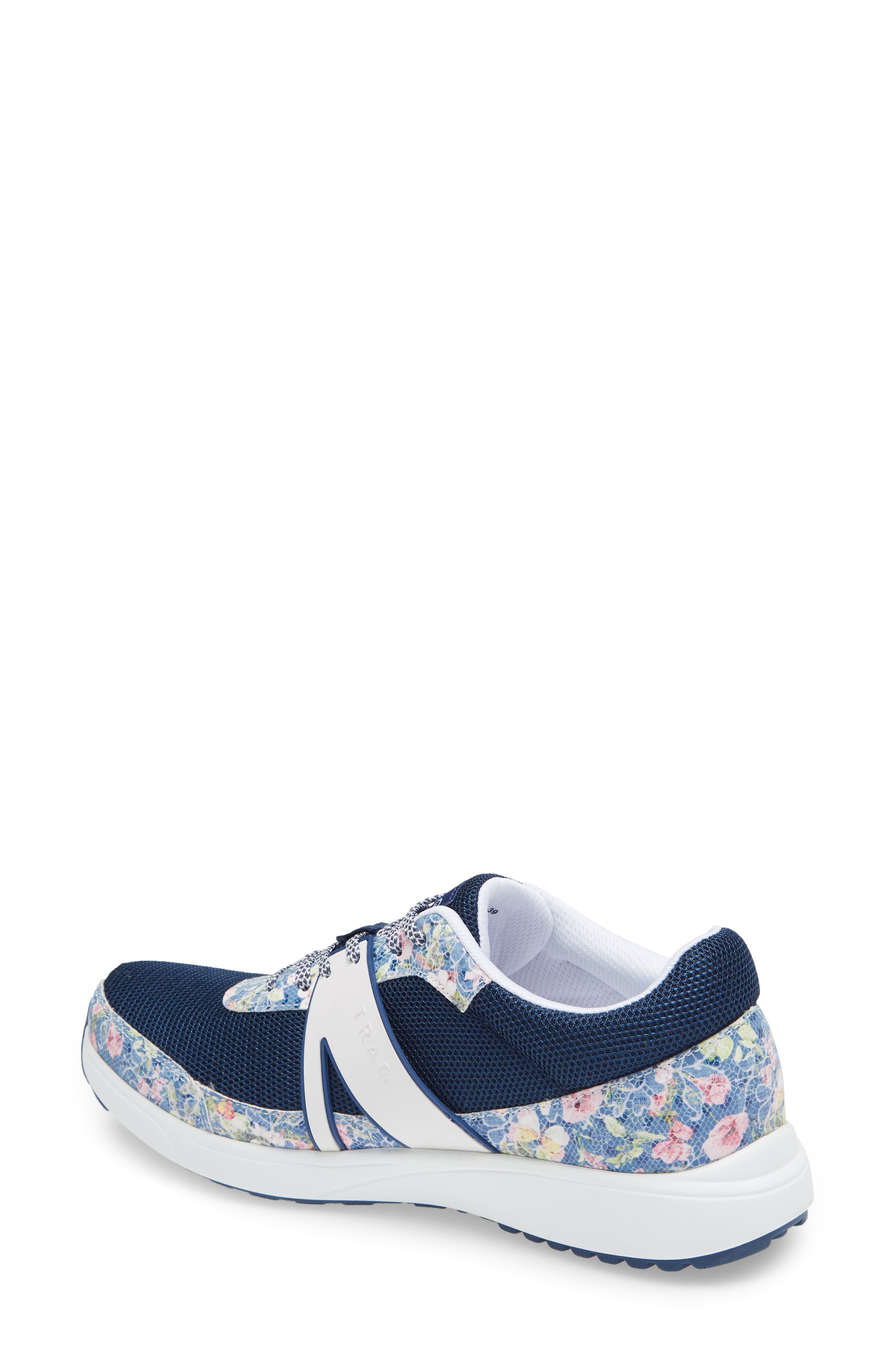Qarma 2 Sneaker, Alternate, color, BLUE SCALE LEATHER