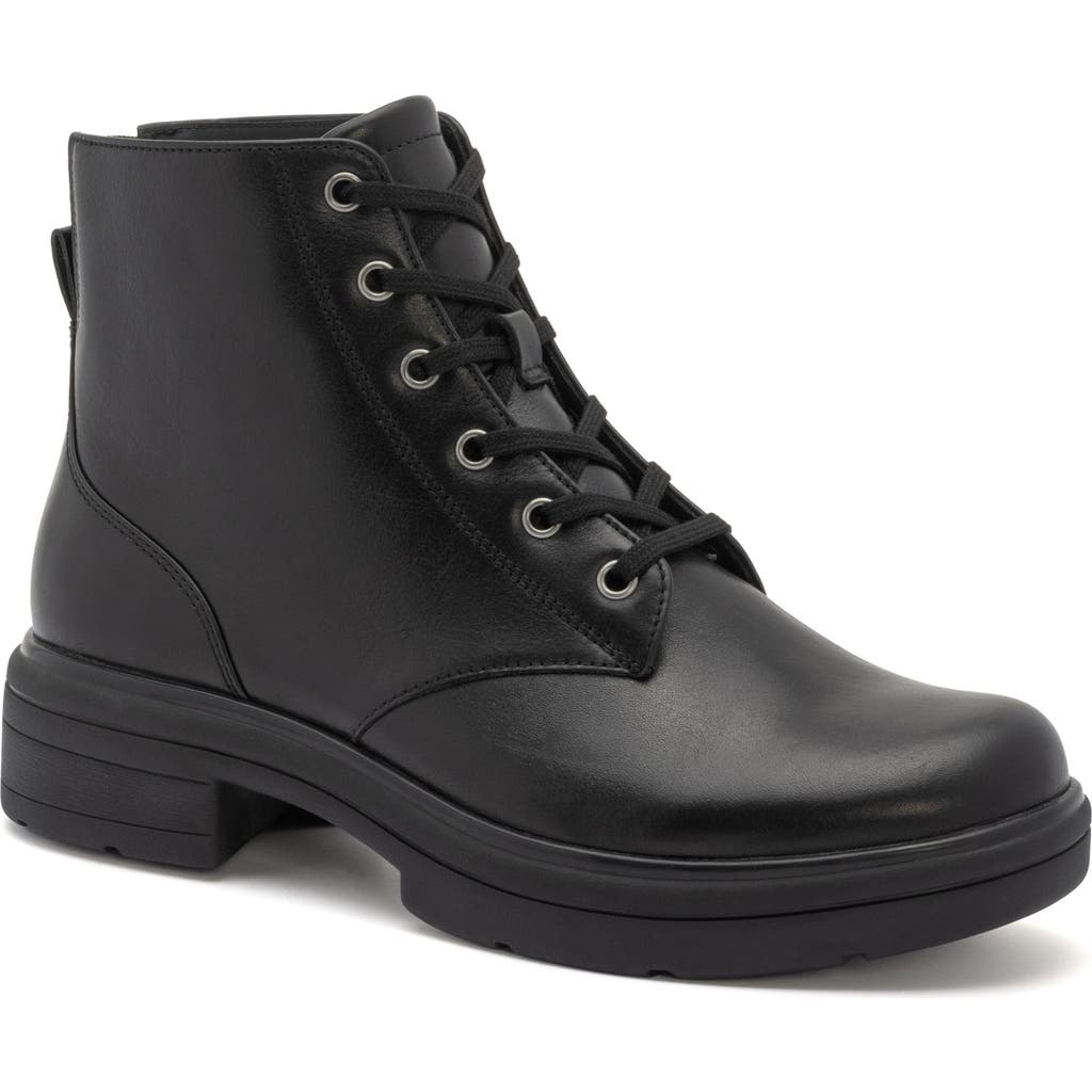Abeo Vista Lace Boot In Black - Metatarsal