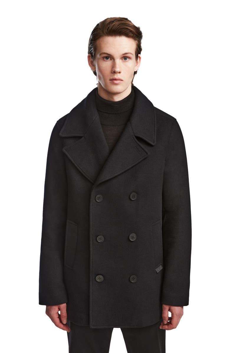 Rudsak ARTHUR MEN'S DOUBLE BREASTED PEACOAT, Alternate, color, 