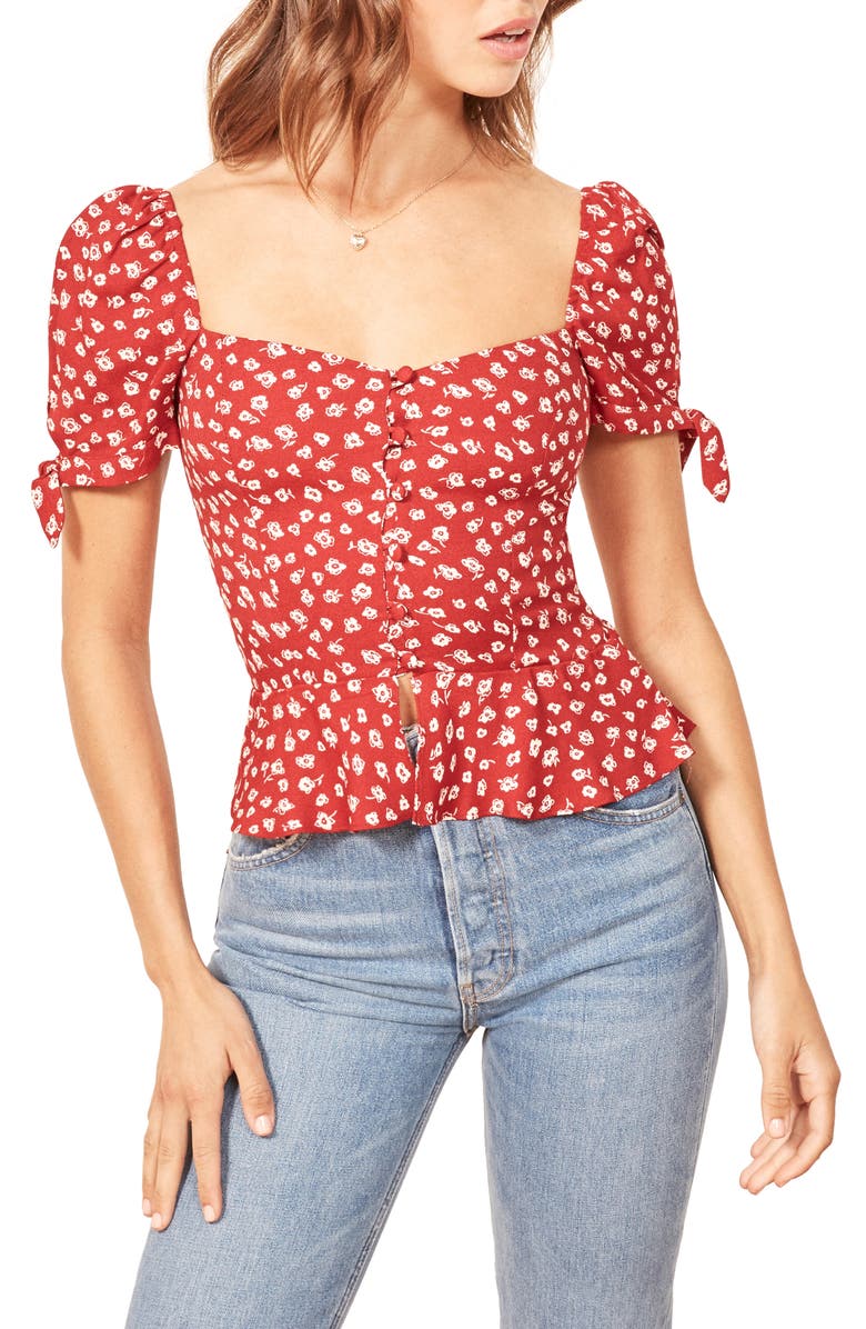Reformation Holland Top, Main, color, 
