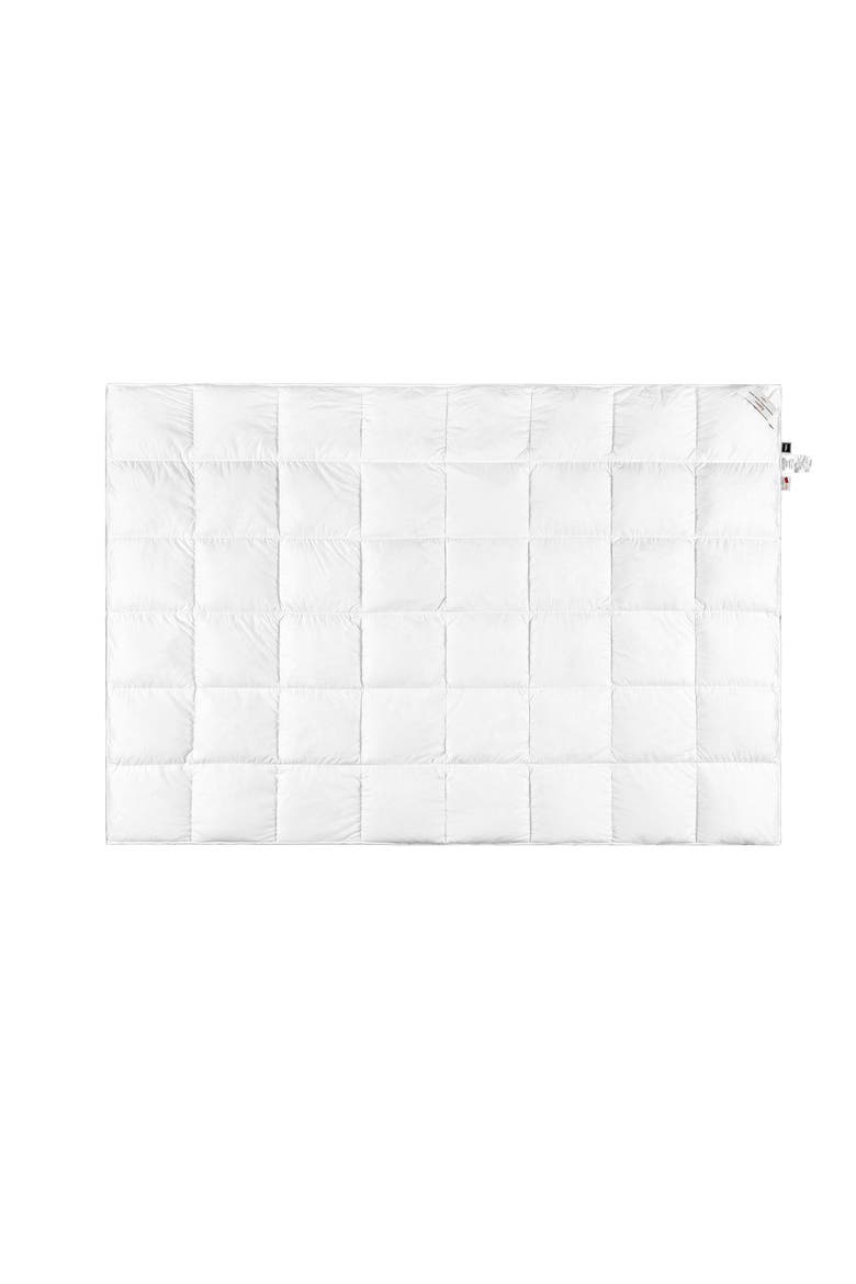 Kaiser Mazurian goose down comforter, Main, color, White