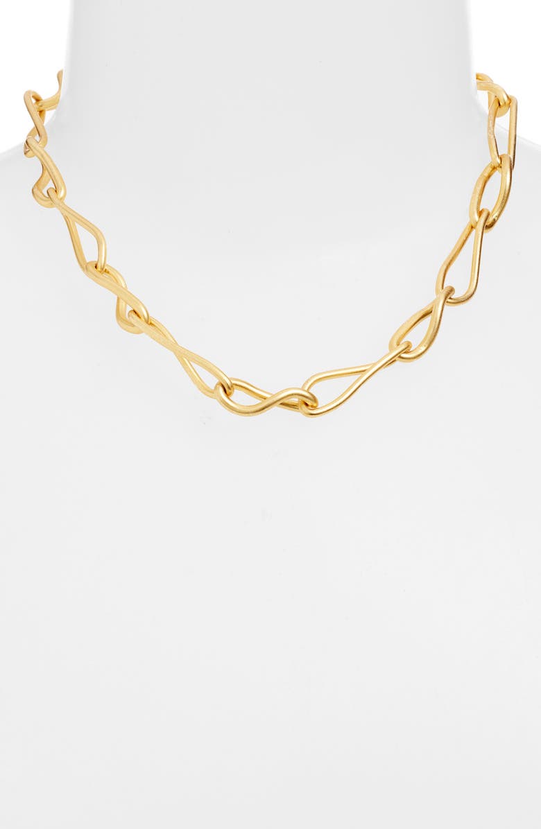 Madewell Open Link Statement Necklace, Alternate, color,