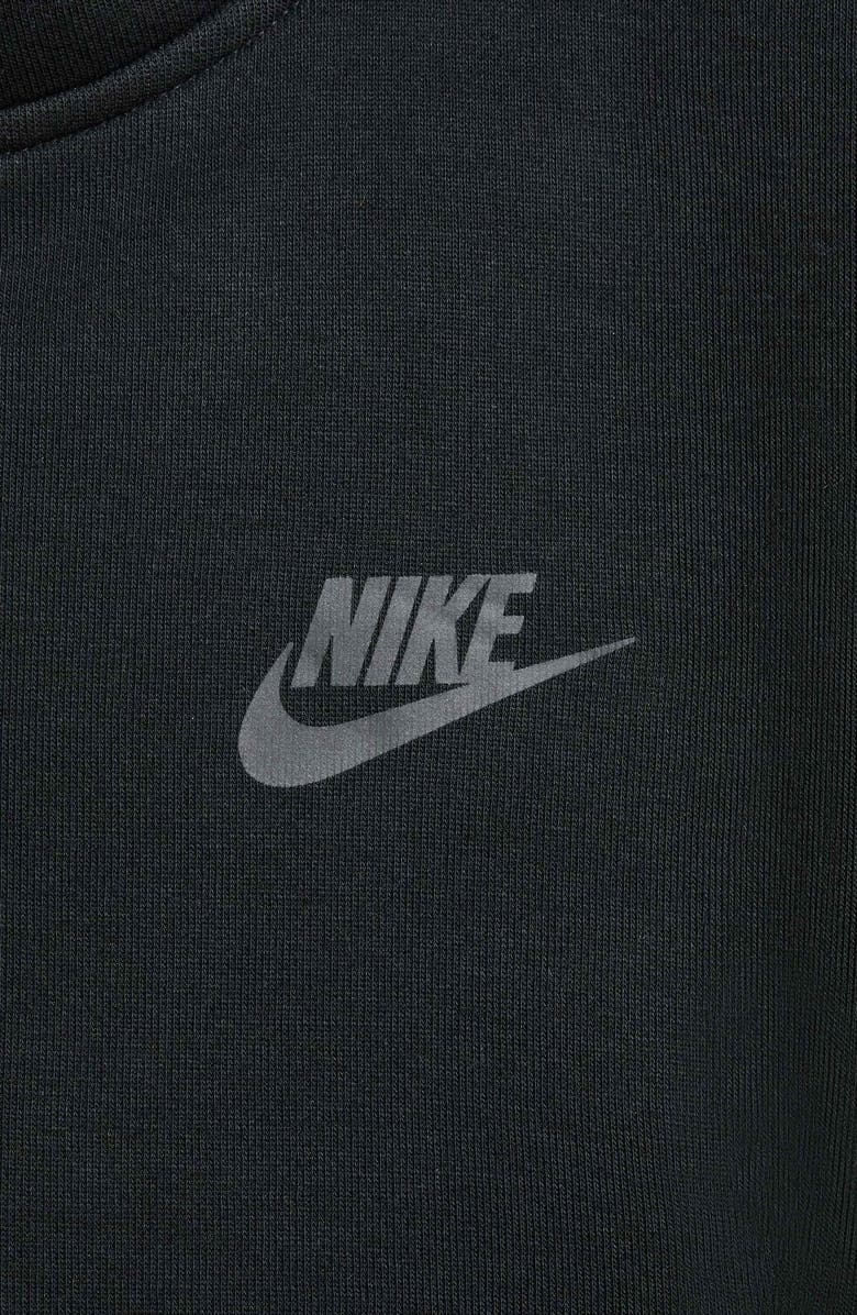 Nike Kids' Sportswear Tech Fleece Oversize Hoodie, Alternate, color, Black/ Black