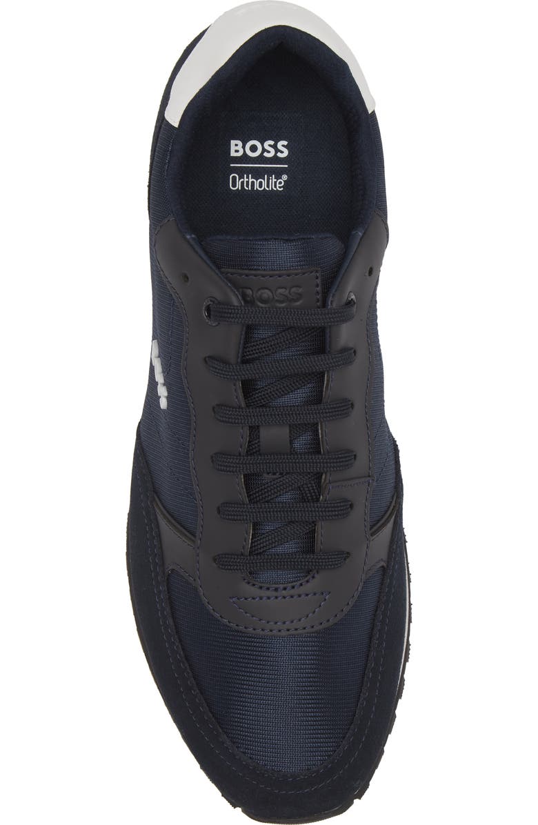 BOSS Parkour Runn NYMX Sneaker, Alternate, color, Dk Bu