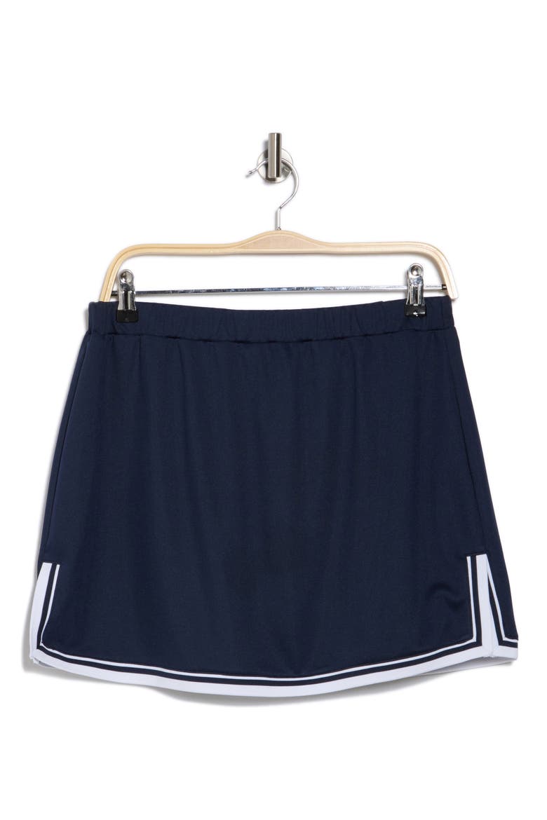 Rib Trim Tennis Skort, Alternate, color, DARK NAVY