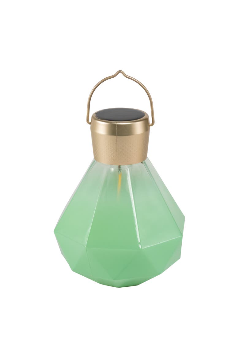 Gem Solar Lantern Handblown Glass, Main, color, Jade