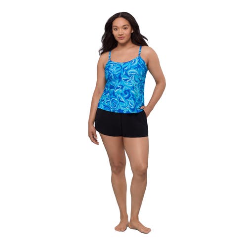 Trimshaper Farrah Scoopneck Swim Romper