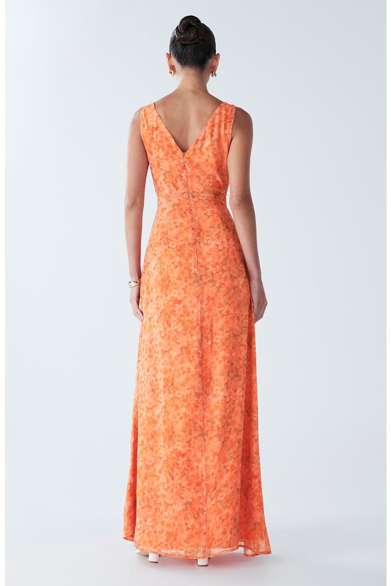 Chelsea Dress, Alternate, color, Orange Bloom