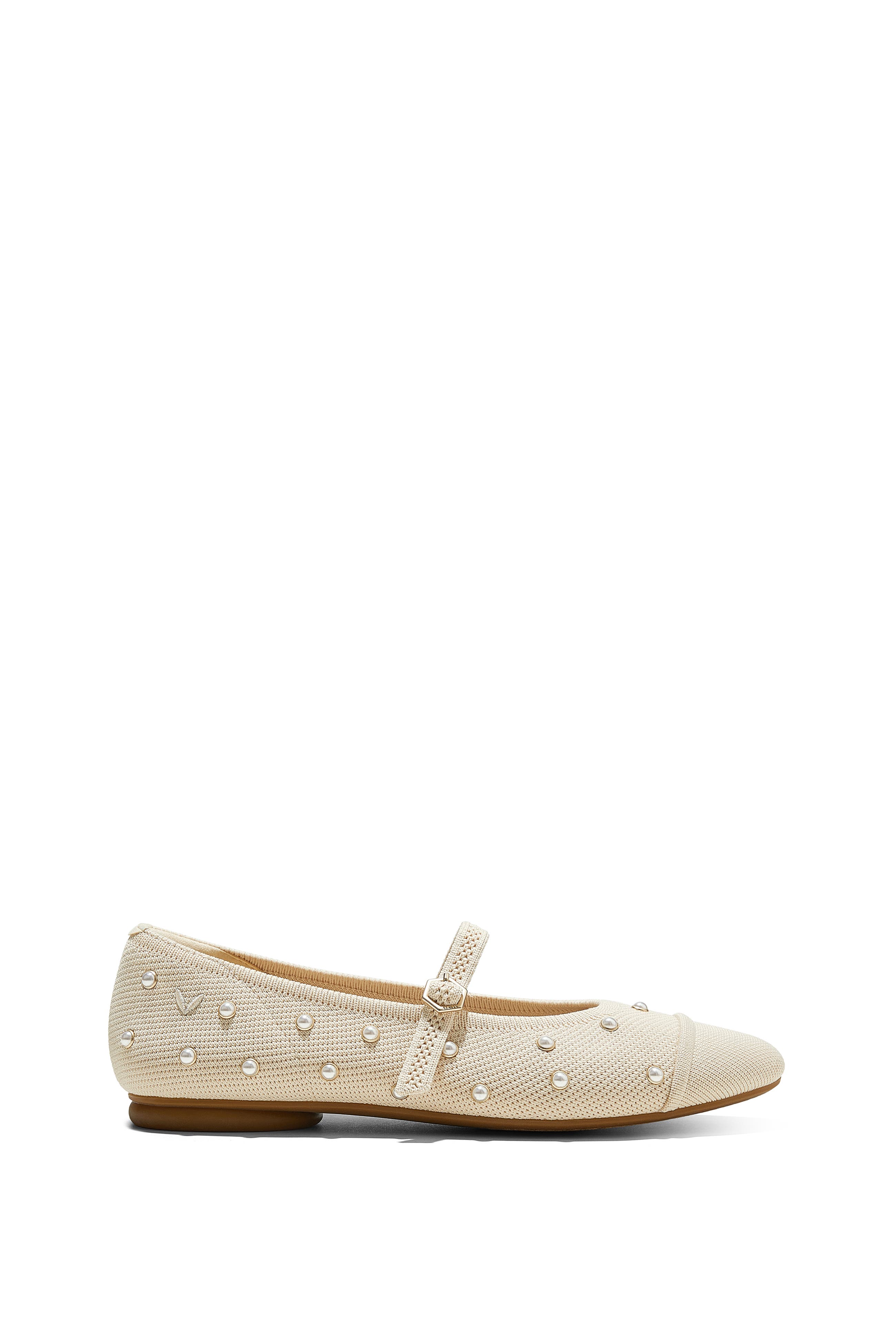 Tamia Almond-Toe Mary-Jane AdaptAll, Alternate, color, Cream Ivory Pearls